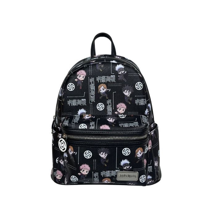 Jujutsu Kaisen Theme Mini Kids Backpack Black 27cm For Ages 3y+