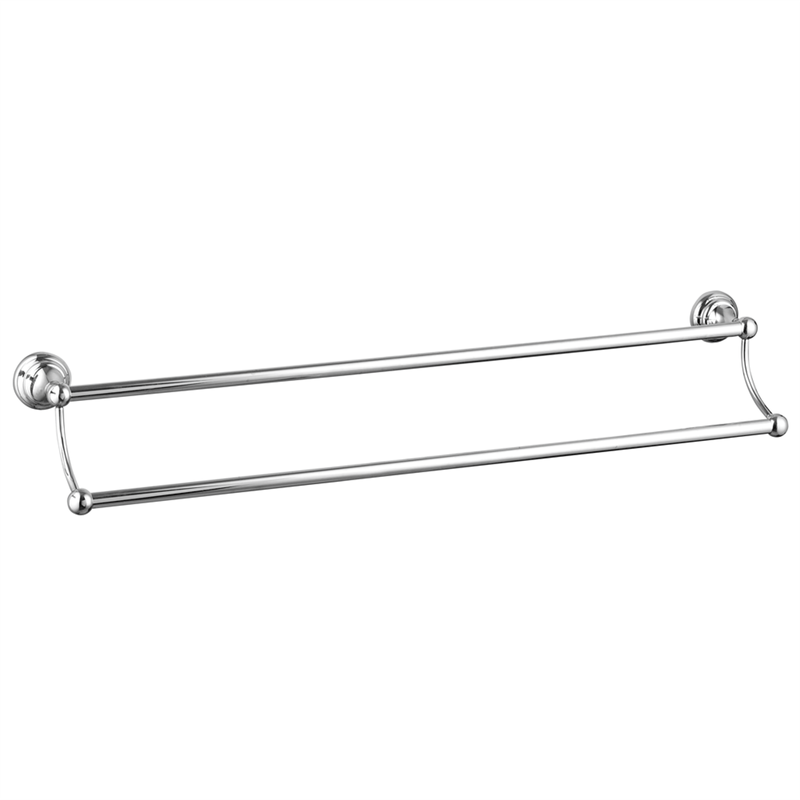 Maestro 60cm Double Towel Bar