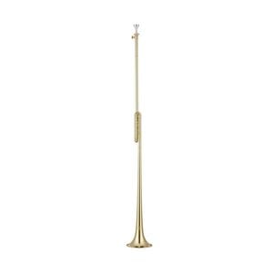 John Packer JP904 Bb Post Horn Musical Instrument w/ Mouthpiece - Brass Lacquer