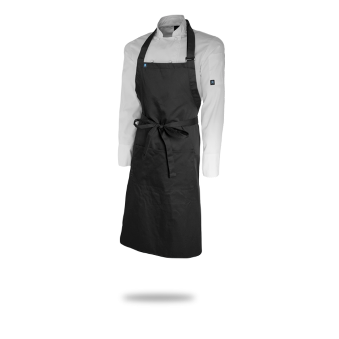 Chefs Brigade Bib Apron Black