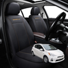 Car Seat Cover for Toyota Prius C 2012 - 2020 NHP10 - Black-Front Only
