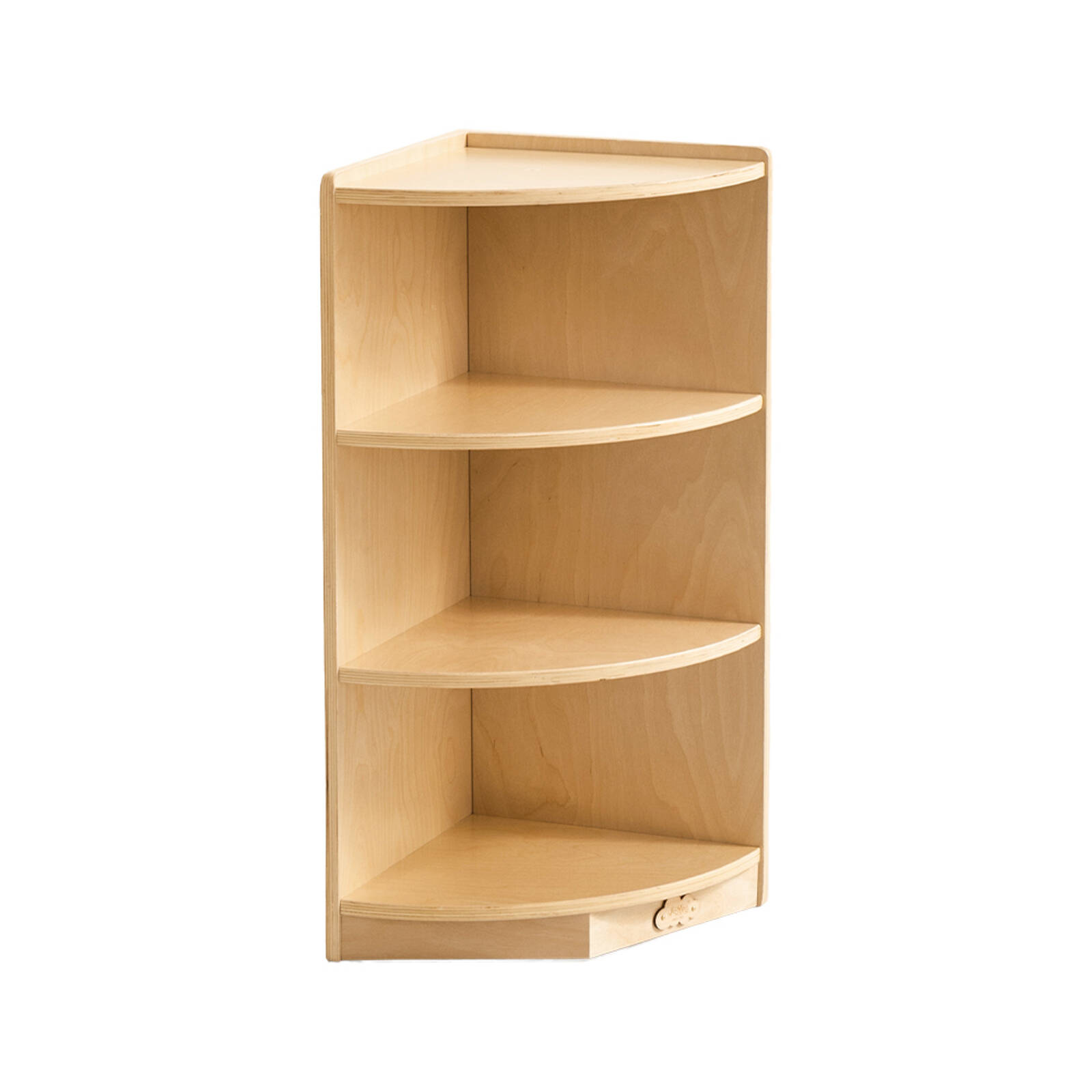 Jooyes Kids 3 Tier Corner Shelf Wooden Storage Cabinet 33 cm Corner Shelf 76 cm Bunnings Australia