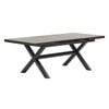 FurnitureOkay Mosman Ceramic Outdoor Extendable Dining Table (160/210x100cm) - Charcoal