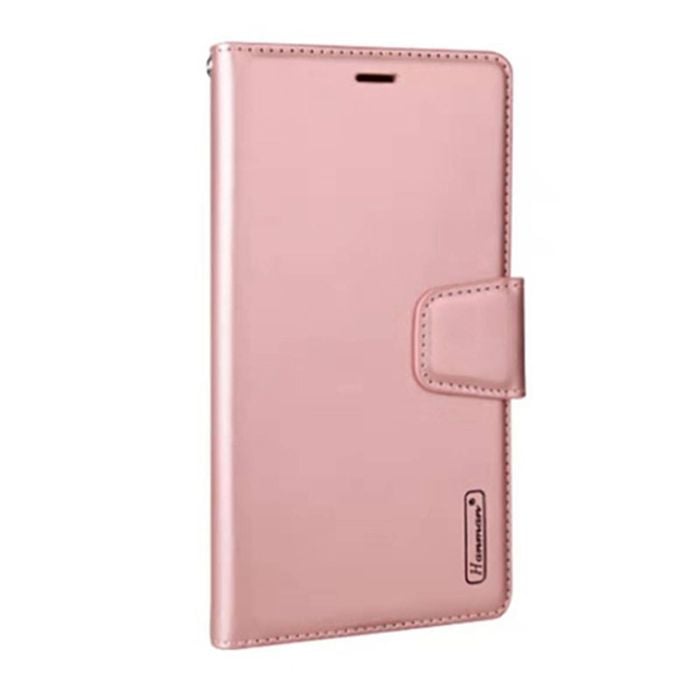 Soka Hanman Wallet Case (Suits iPhone 15) - Rose Gold