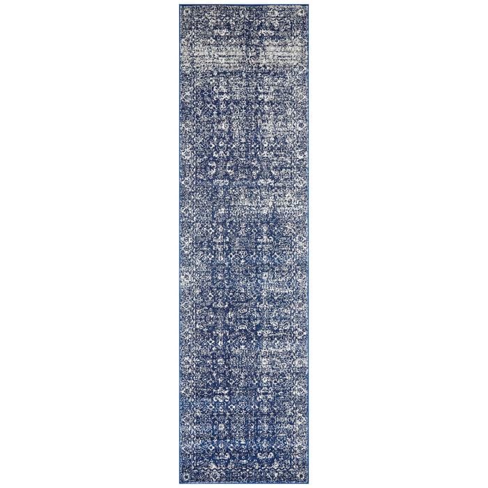Sense 252 Navy 400X80Cm Rug