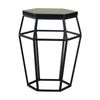 Modern Furniture FORD 46x46cm Side Table/Stool - Black