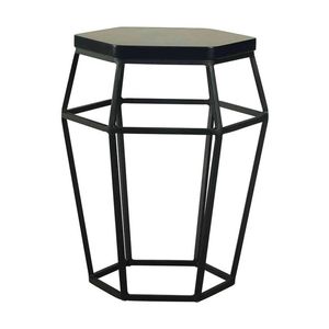 Modern Furniture FORD 46x46cm Side Table/Stool - Black