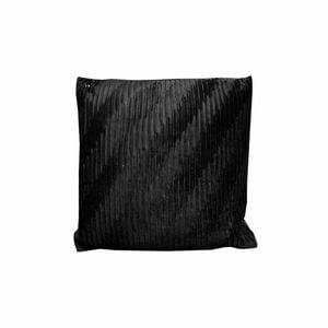 Zoe Premium Filled Cushion Square - 45cm x 45cm Black