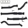 Ignite Exhausts Turbo Back For Toyota Hilux 3l D4d 3" Cat & Hotdog 409 Stainless Steel