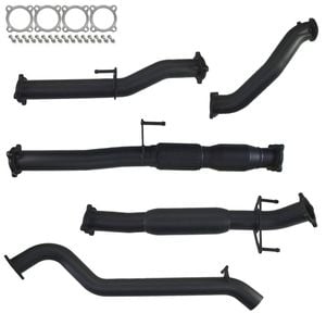Ignite Exhausts Turbo Back For Toyota Hilux 3l D4d 3" Cat & Hotdog 409 Stainless Steel