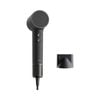Laifen Mini High-Speed Hair Dryer – Black with smooth nozzle and storage bag included.
