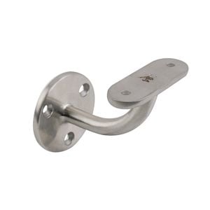 Carinya Stainless Steel Flat Top Curved Handrail Bracket
