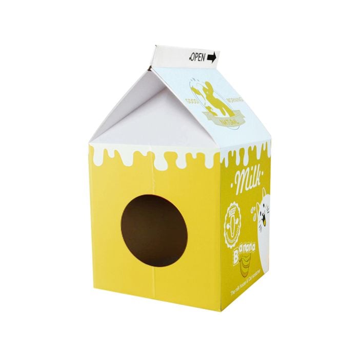 Zodiac Pet Cat 32x56cm Scratcher House Furniture - Yellow