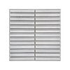 Decor8 296 x 293mm Haifu Kenzo Grey Gloss Porcelain Mosaic Tile