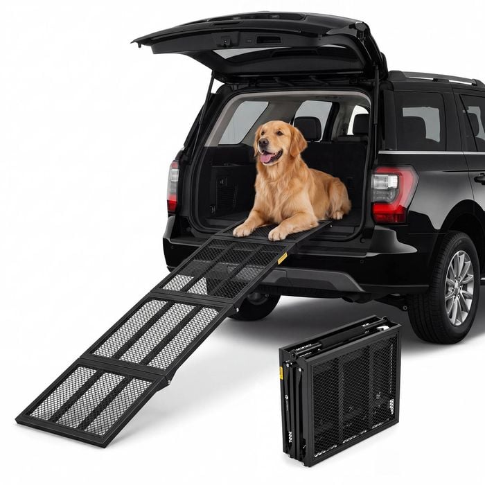 Advwin Dog Ramp Pet Steps Stairs Foldable