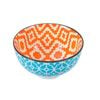 Lemon & Lime Moroccan Deco 11.5x6cm Ceramic Rice Bowl - Assorted