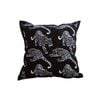 SOGA 45cm Black Leopard Throw Pillow