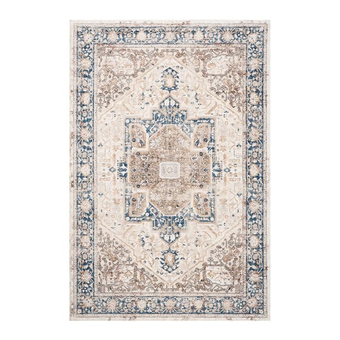 Zuni Floor Rug Soft Fluffy Modern Area Rug Living Room Bedroom 200x300cm Pale Blue