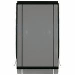 Bistro Blinds 120 x 240cm 0.75mm Charocal PVC Outdoor Bistro Blind