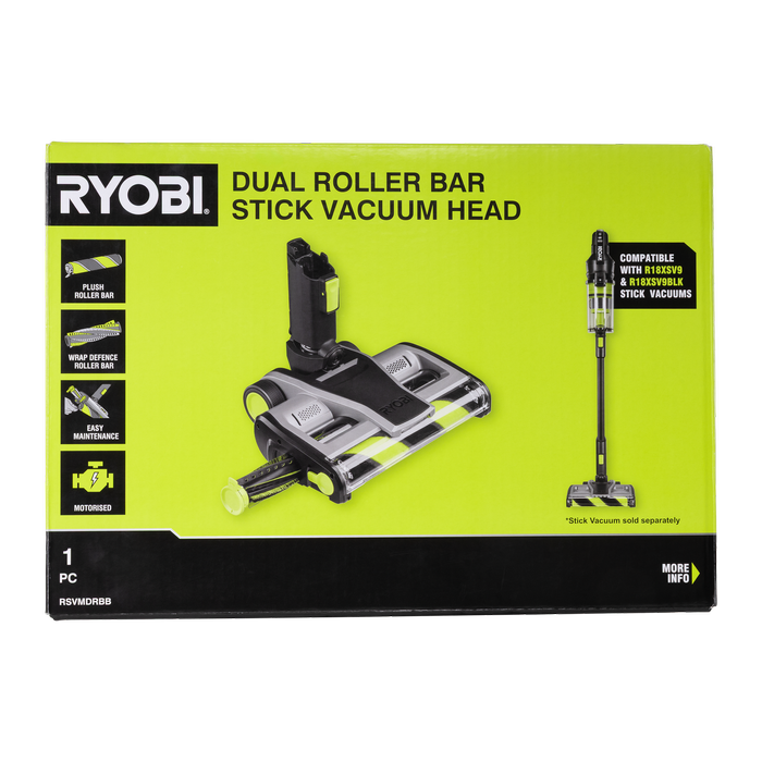 Ryobi Stick Vacuum Dual Motorised Roller Bar Bunnings New Zealand