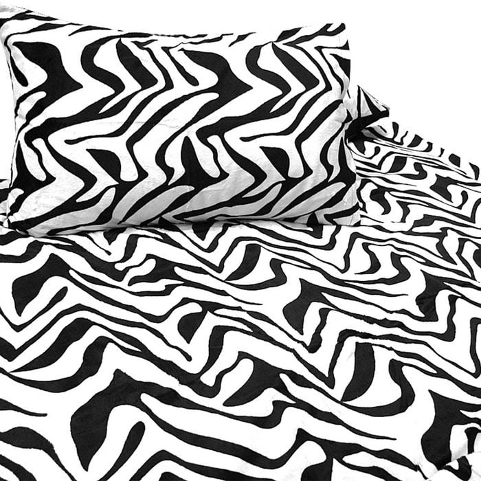 Shangri-La Printed Faux Fur White Tiger Quilt Cover Set Double