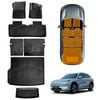 3D Floor Mats Boot Liner Set for Geely EX5 2025-Onwards All Weather Heavy Duty Toolbox Cargo Trunk Back Seat Kick Cover