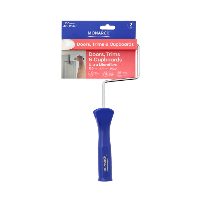 Monarch 160mm 4mm Nap 2 Piece Doors Trims & Cupboards Mini Roller