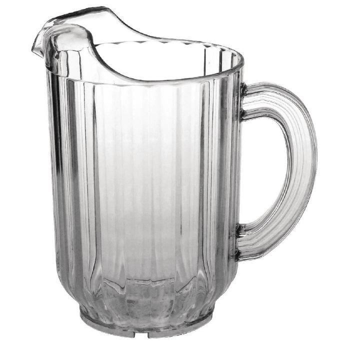 Olympia Kristallon Pitcher Jug Durable Polycarbonate Clear 1.4l Commercial Catering Beverage Service