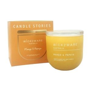 Candle SOY Jar 300g Mango & Papaya