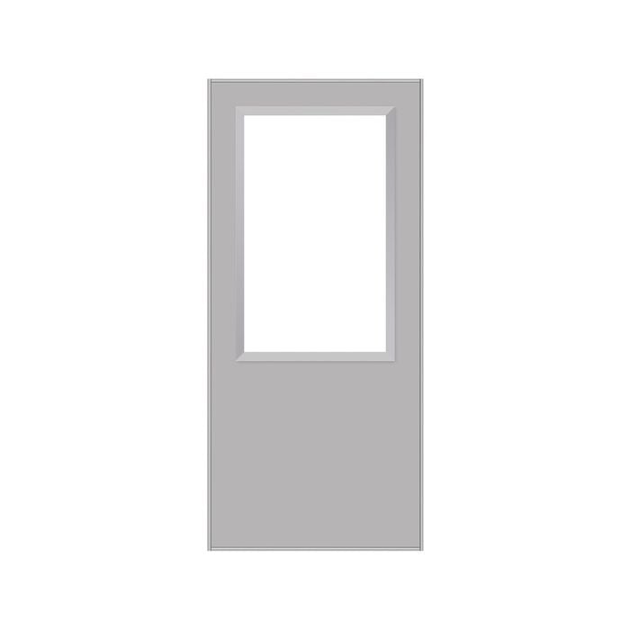 Parkwood 2040 x 820 x 41mm Entrance Door Aluminium Strata Clear Glass STCFLVP1C