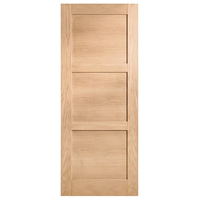 Corinthian Moda White Oak Internal Door AMOD10 - 820mm x 2040mm x 35mm