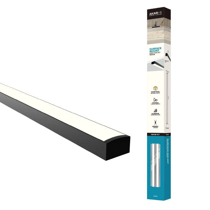 AKARI Ambient Surface Mount 160cm LED Lighting Kit