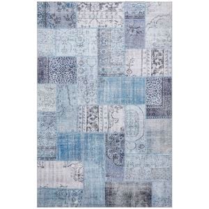 The Rug Connection Beacon 121 Blue 220x150cm - Medium Indoor Floor Rug