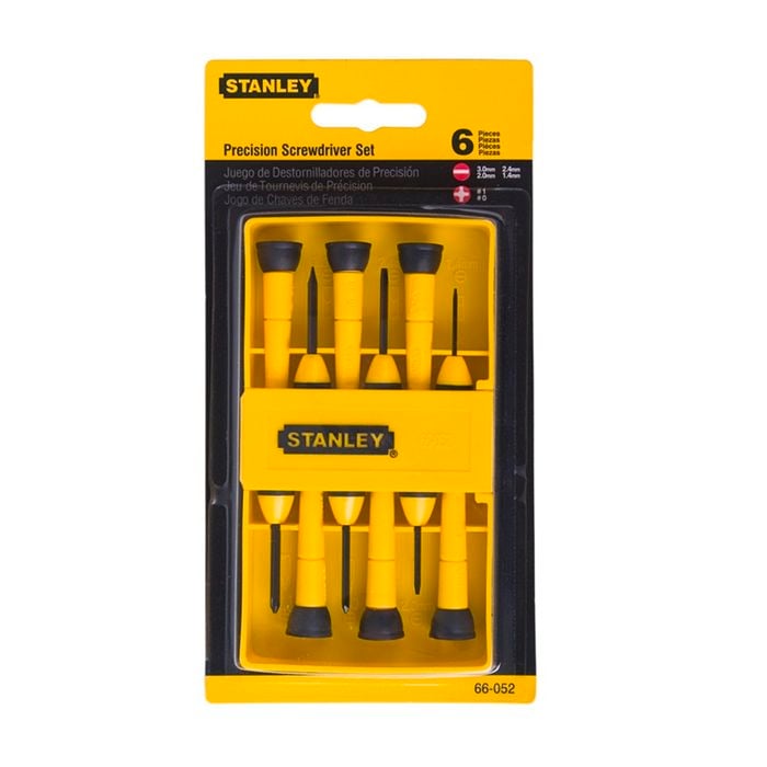 Stanley 6 Piece Precision Screwdriver Set