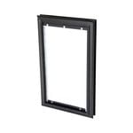 La Luna Pet Care - Small - Black - Aluminium Premium Pet Door
