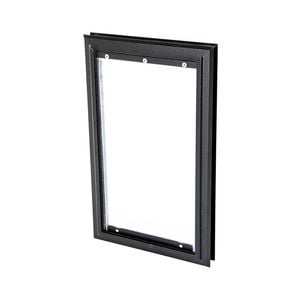 La Luna Pet Care - Small - Black - Aluminium Premium Pet Door