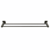 Barelli Piazza Double Towel Bar 60cm Gun Metal Grey
