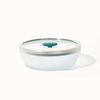 Anyday The Large Shallow Dish | Kale | Glass Microwave Steamer