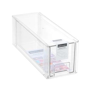 Boxsweden 35 x 12 x 13cm Crystal Slim Storage Drawer