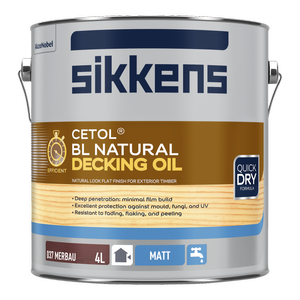 Sikkens 4L Merbau Cetol BL Natural Decking Oil
