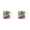 2PK TMNT Mutant Mayhem Sticker Bomb Coffee Mug/Cup Multicoloured