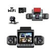 4 Channel Car Dash Camera 360 Degree Recording Night Vision Wifi App