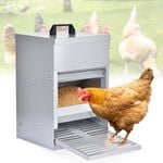 Advwin Automatic Chicken Feeder 50LB Chicken Treadle Feeder Poultry Feeder