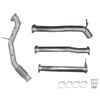 Ignite Exhausts Turbo Back For Ford Ranger Px2/px3 3.2l No Cat & Diff Dump Pipe Raw Aluminised Steel