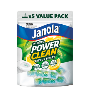 Janola 5pk Citrus Burst In-the-Bowl Toilet Cleaner