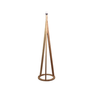 Oriel Lighting Stabb Timber Tripod Floor Lamp Base 38cm