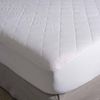 Canningvale King Bed 100% Cotton Diamond-Quilted Mattress Protector White