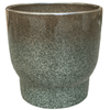 Northcote Pottery 17.5cm Green Pedestal Ceramic Pot