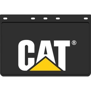 1x Genuine Caterpillar Cat Mud Flap 45x30cm Truck Mudflap 4x4 4wd Ute