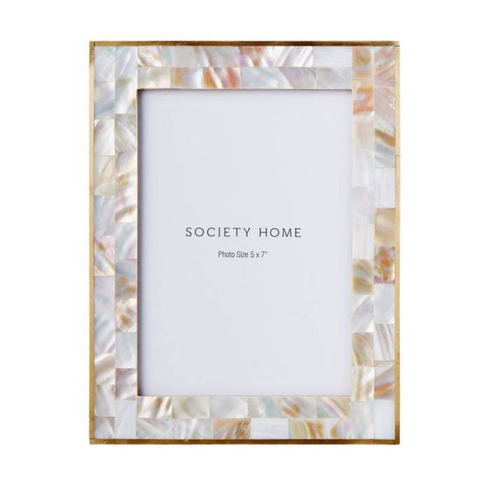 Society home mother of pearl inlay photo frame